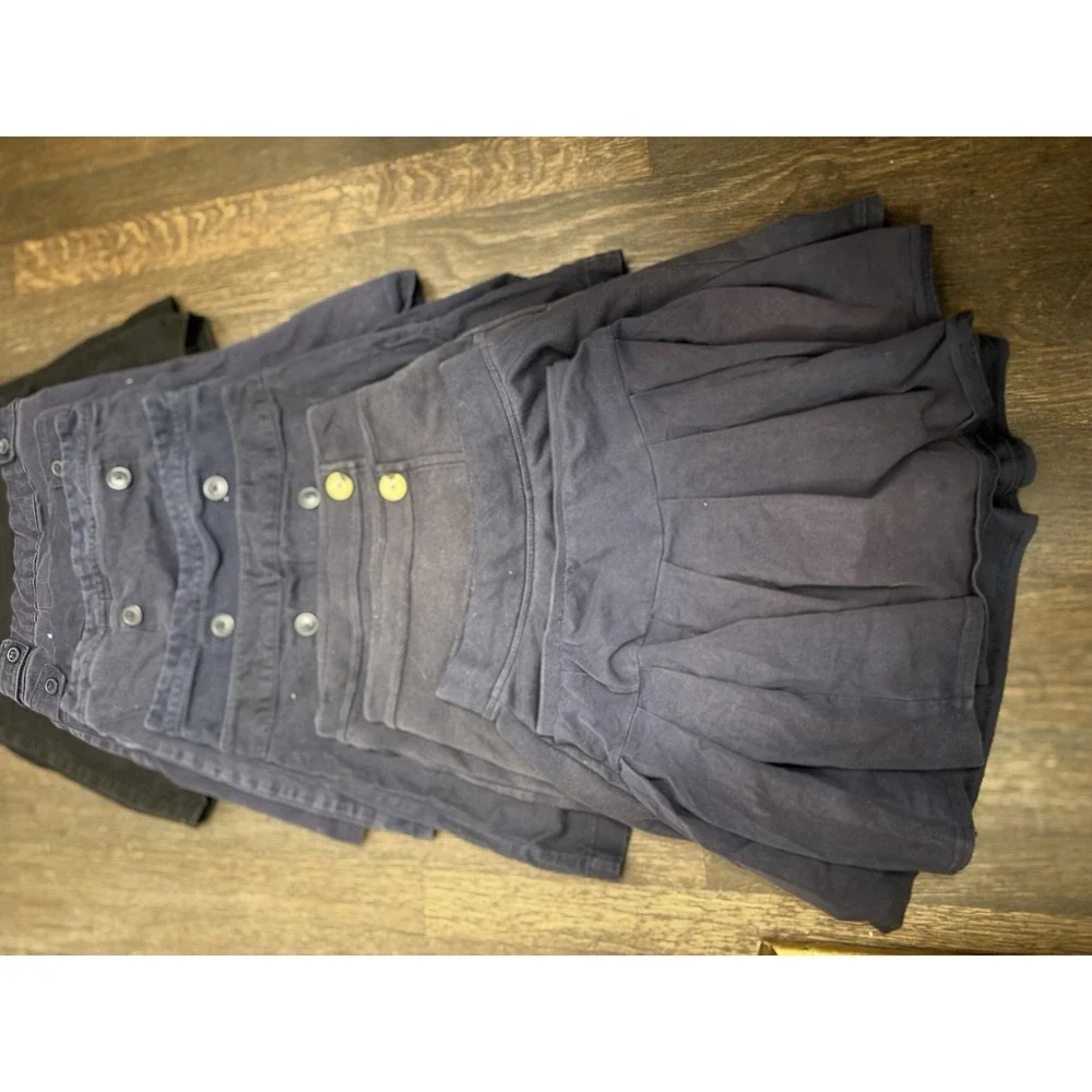 Girls School Uniform Skirt Lot 18 Children's Place French Toast Old Navy 10/12